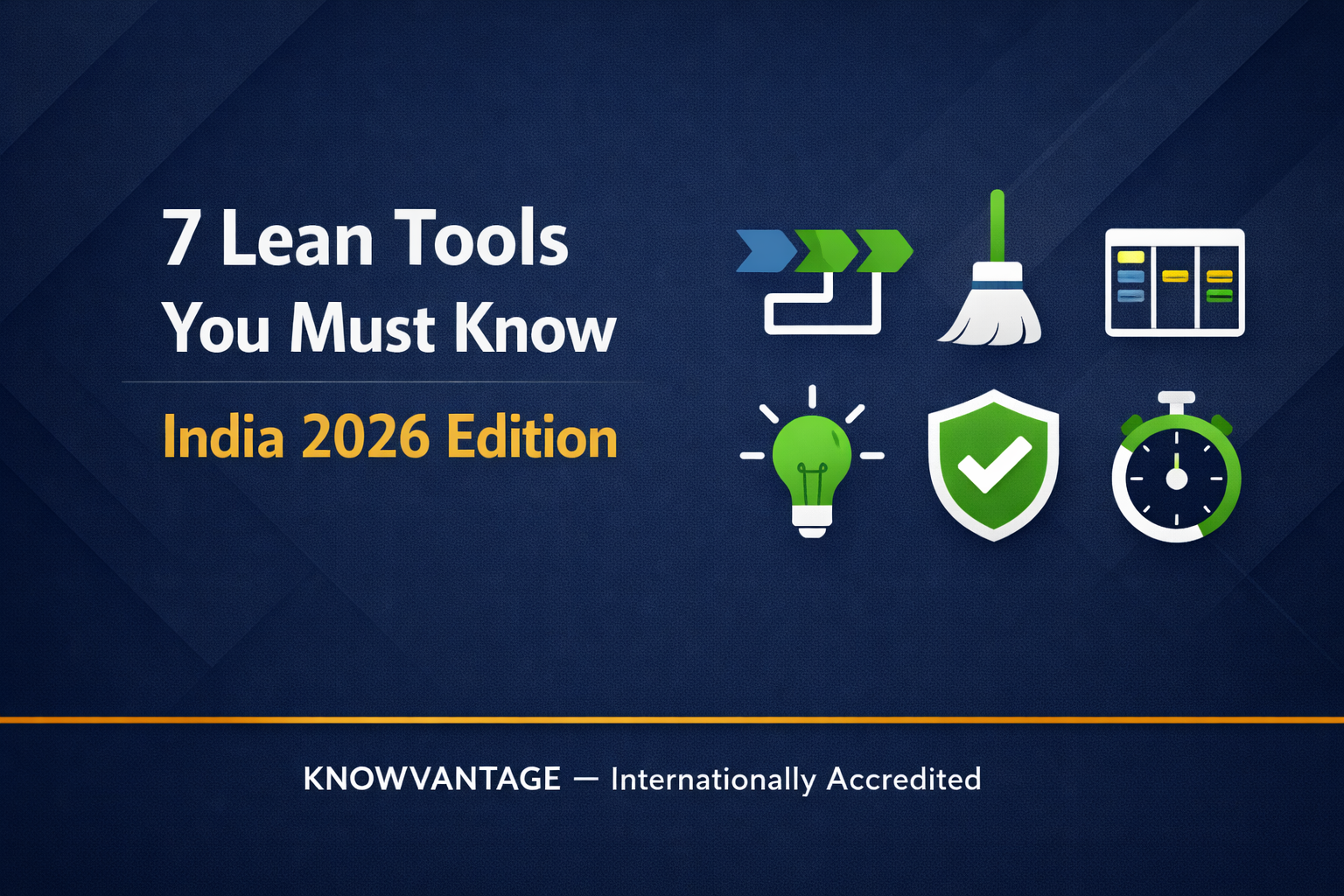 7 Lean Tools Every Indian Professional Must Know in 2026 (With Real Industry Examples)